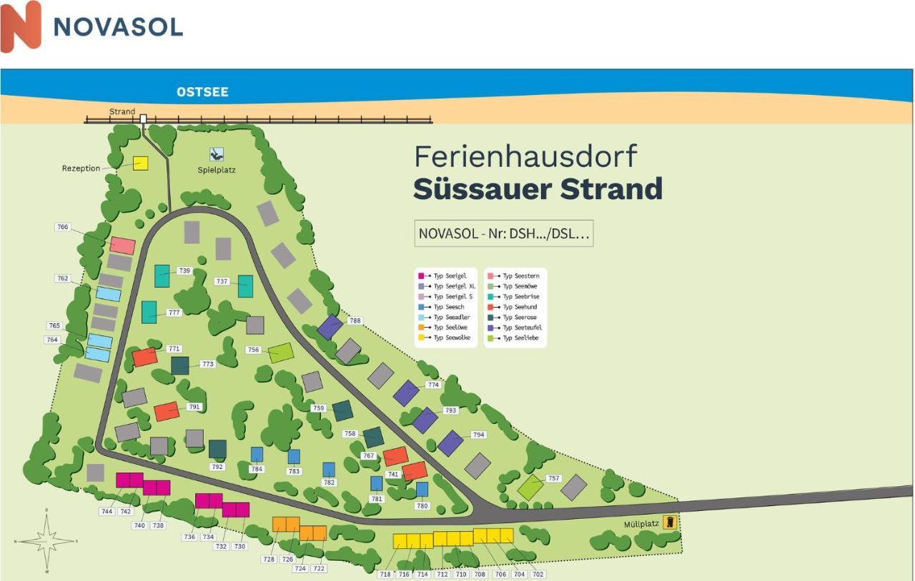 Haus Seeadler 5 Süssau 外观 照片
